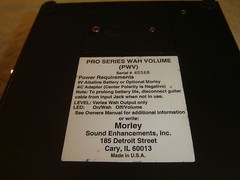 Morley PWV, Pro Series Wah Volume, Vintage Guitar Pedal
