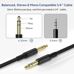 30ft TRS Instrument Cable 2-Pack
