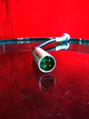 Vintage 1960’s 2 pin microphone cable Switchcraft Amphenol old Shure 430 533 # 2
