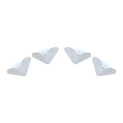 4Pcs Corners Protector 38MM for Air&Tool Box Furniture Shelf Bracket Braces Edge