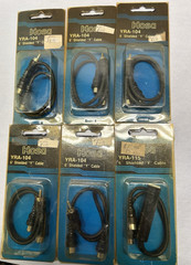 Vintage Hosa YRA-104 Y Cable 6″ Lot