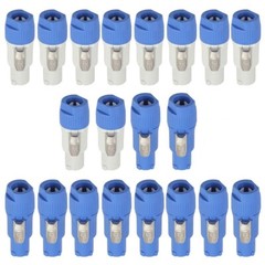 20Pcs PowerCON 20A AC NAC3FCA+NAC3MPA-1 Chassis Plug Panel Adapter Connector USA
