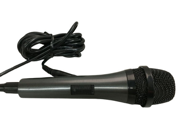 Singing Machine SMM 205 Unidirectional Dynamic Wired Microphone, Black #SMM205