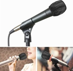 200 Pcs Funda Desechable Para Microfono Microfono De Mano No Tejido Parabrisa.