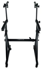 Rockville Z45W Z-Style 2-Tier Keyboard Stand+Wheels Fits Yamaha CP300