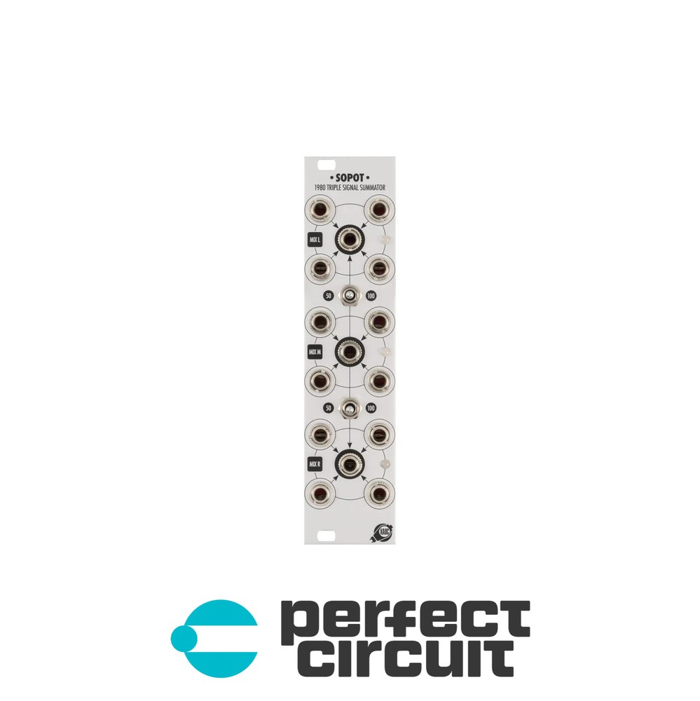 XAOC Devices Sopot Triple Summing Mixer EURORACK – NEW – PERFECT CIRCUIT