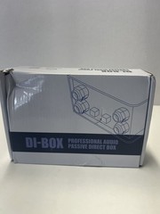 Bolanle Pro DI Passive Direct Box 2 Channel Instrument Premium Direct Box to…
