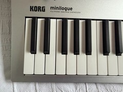 Korg Polyphonic Analogue Synthesizer Mini Logue 060052 120EX-00 S-12