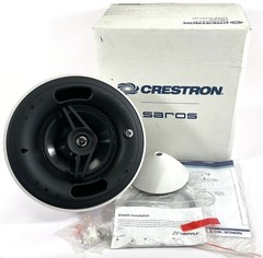 New Open Box Crestron SAROS PD8T-W-T 8″ 2-Way Pendant Speaker 6506408 – White