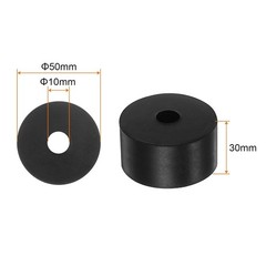 Durable 4pcs Rubber Isolation Washers 2″ OD – Perfect for Vehicles & Furniture
