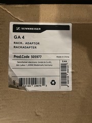 Sennheiser GA4 Rack Mount Adapter For Wireless