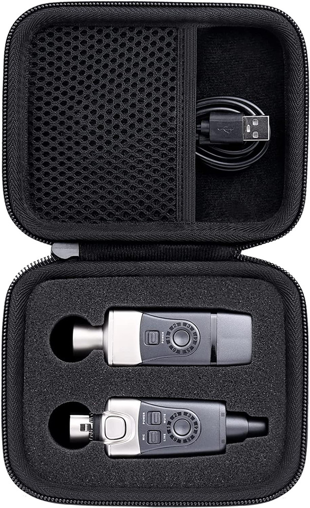 Co2Crea Hard Case Compatible with Xvive U3 U3C Wireless Microphone System XLR