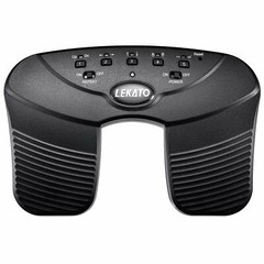 LEKATO Pro Bluetooth Page Turner Wireless Foot Pedal Tablets Smartphones Silent