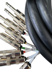 Hosa 8-channel DB25 to 1/4″ TRS Snake – 9.9′, XLR, Short Connectionors. See Pic