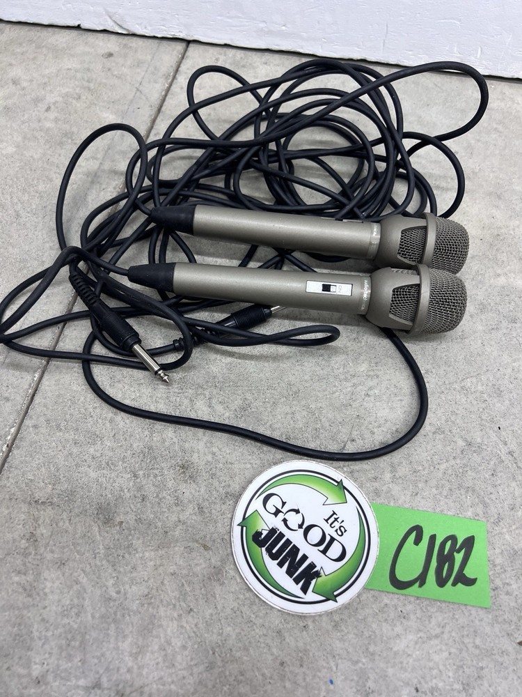 2 Audio-Technica AT-816 Moving Coil Dynamic Microphones
