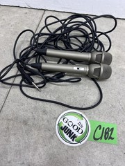 2 Audio-Technica AT-816 Moving Coil Dynamic Microphones