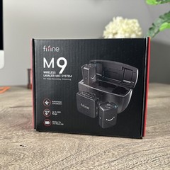 FiFine M9 Wireless Lavalier Mic System For Video Recording, Streaming