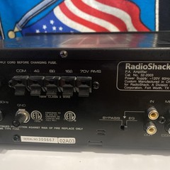 Optimus MPA-125 PA Amplifier 100 Watts Rackmount Tested Working Great