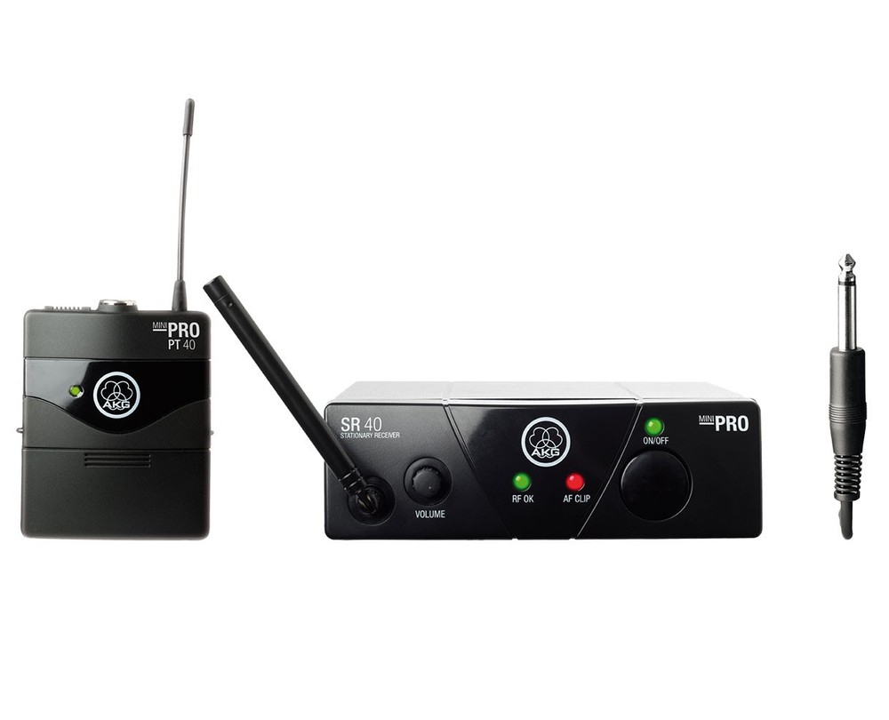 AKG WMS40 Mini Instrumental Set (US25B) Wireless Instrument Bodypack System