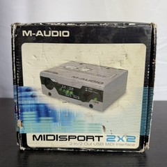 M-Audio USB Midisport 2×2 MIDI Interface 2 In 2 Out USB MIDI Interface New NIB