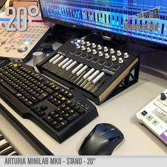 ARTURIA MINILAB MKII STAND – 20 degrees – 3D printed- 100% Buyers Satisfaction