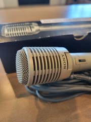 Sony ECM-220FA Electret Condenser Microphone With Original Box