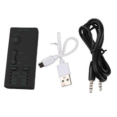 2.95 x 1.38 x 0.43inch Voice Changer for Portable Microphone Sound White