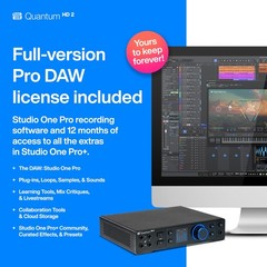 PreSonus Quantum HD 2 20 x 24, 32-bit / 192 kHz USB-C Audio Interface 2