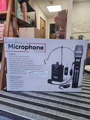 Pyle Wireless Mic System – Handheld & Headset Mics, Medium Diaphragm Lavalie