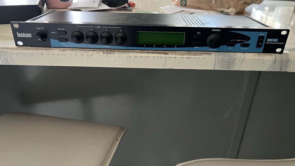 Lexicon MPX550 Multi Effect Rackmount Studio Rack Stereo Outboard DAW MPX 500