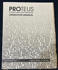 E-MU PROTEUS 1-319 Presets + Owners Manual and Power Cord