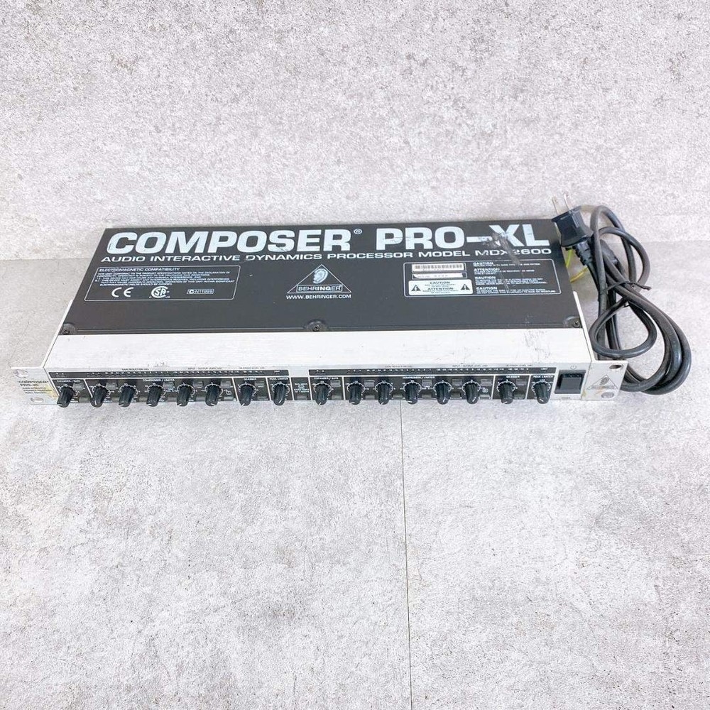 BEHRINGER BEHRINGER COMPOSER PRO-XL MDX2600