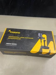 MAONO XLR Condenser Microphone with 34mm Large Diaphragm, Professional Cardioid