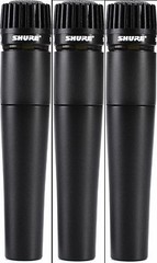 (3) New Shure SM57 Mics and Cables Authorised Dealer Best Deal on eBay!
