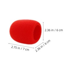 5Pcs Microphone Windshield Covers Reusable Sponge Mic Covers Assorted Colors