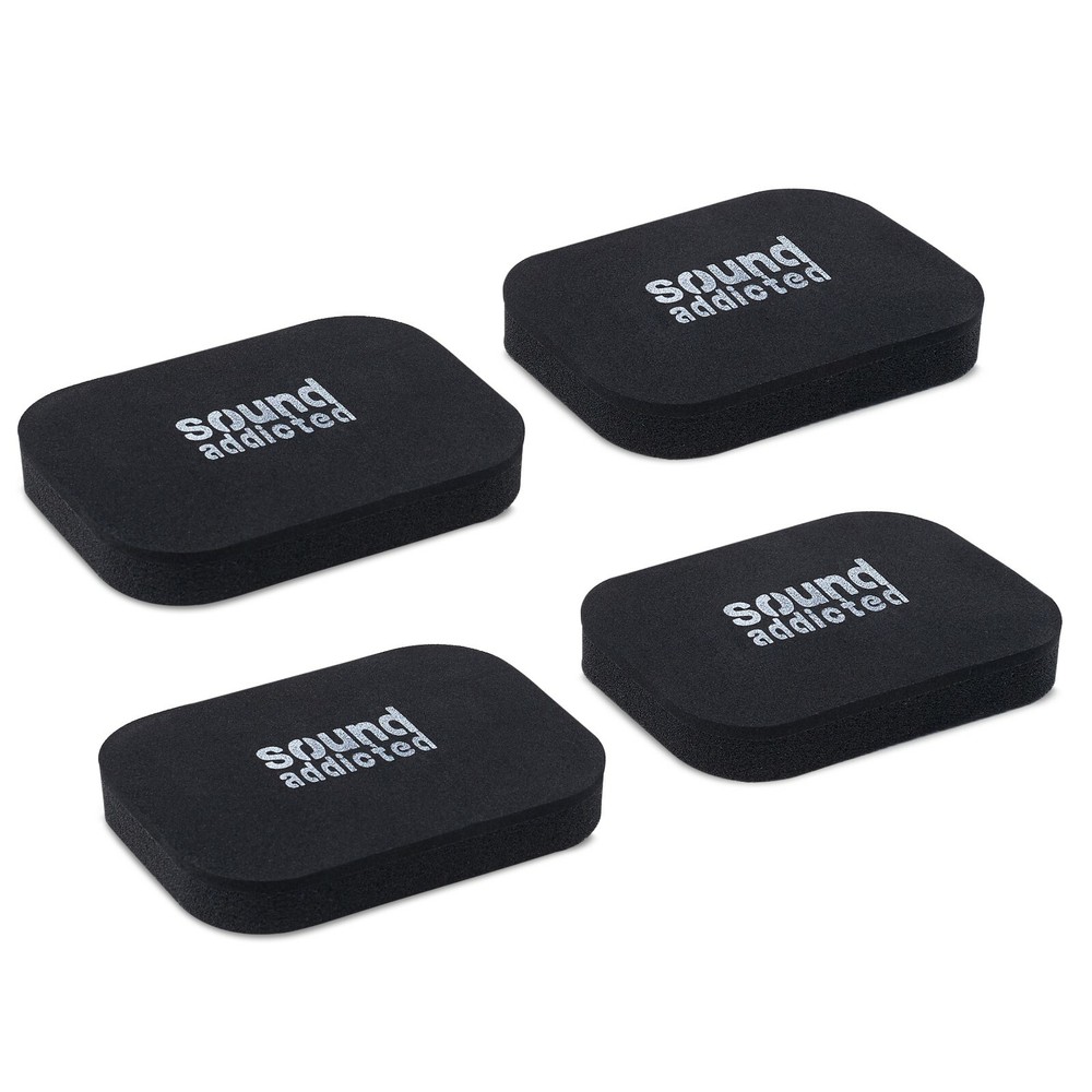 Isolation Pads for Soundbar – Anti Vibrations Foam Pads (4PC) fits Sound Bars