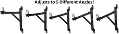2 Pro-Audio Stands Post Holder DJ Stage Aluminum Peg Mount Over 200 LB. Capacity
