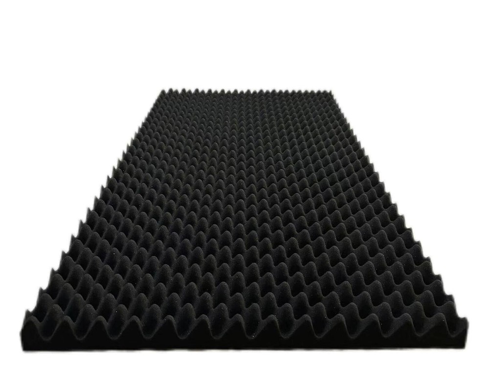 Jdejiela 1 Pack Egg Crate Foam Sound Proof Foam Panels for Walls,48“X24“X2’…