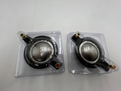 Box of 2 Voice Coil Diaphragm Tweeter Silver Black