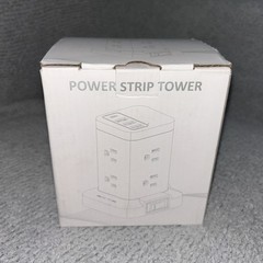 Power Strip Tower with USB Ports, Surge Protector with USB Ports, 12 AC … NEW