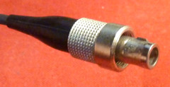SENNHEISER ME-102 OMNIDIRECTIONAL MINIATURE MICROPHONE WITH LEMO 3 PIN CONNECTOR