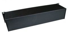 PROCRAFT ARBN-2U-5-BK 2U 5″ Deep All Aluminum 19″ Rack Mount Project Box