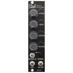 ADSR Envelope Generator in Dark Mode for Eurorack Modular by Stoel Music Systems