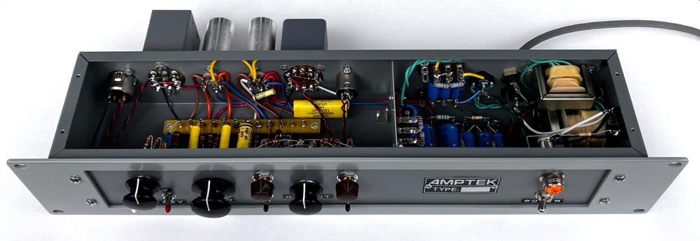 AMPTEK AT-5A RCA Console Tube Preamp with Original UTC transformers Baxandall EQ