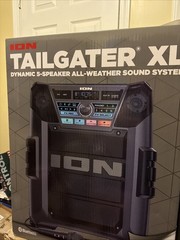 Ion Audio Tailgater XL Portable Bluetooth Party Speaker with Karaoke Microphone
