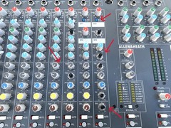 Allen And Heath 16 Channel Mixer Power Tested 100-240VAC Read Description