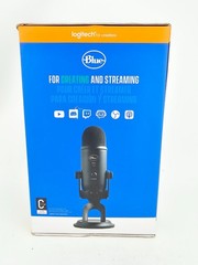 Blue Yeti Professional Multi Pattern USB Condenser Microphone Blackout