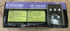 Tascam US144MKII USB 2.0 Audio MIDI Interface Bus-powered Good Working Condition