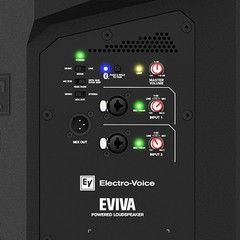 Electro-Voice EVIVA 15P 15″ 2-Way Powered Portable Active Speakers Pair w Bags