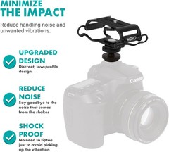 B Universal Microphone and Portable Recorder Shock Mount – Fits the Zoom H1n,…